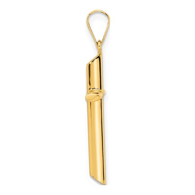 14K Yellow Gold Cross Pendant – view 3