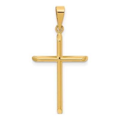 14K Yellow Gold Cross Pendant
