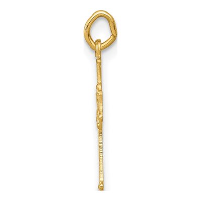 14K Yellow Gold Celtic Cross Pendant – view 3