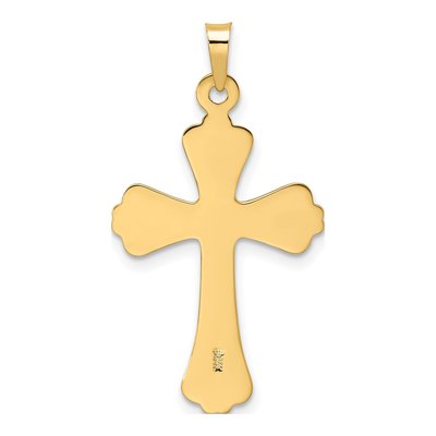 14K Yellow Gold Cross Pendant – view 5