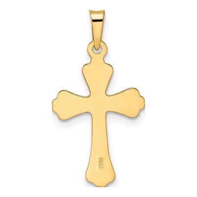 14K Yellow Gold Cross Pendant – view 5