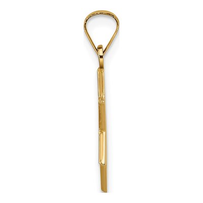 14K Rose Gold Star of David Pendant – view 3