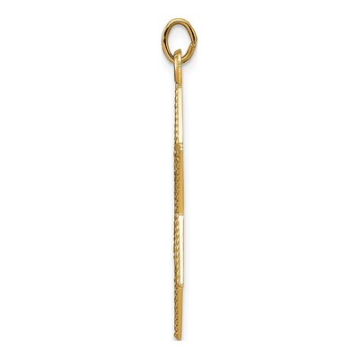 14K Yellow Gold Star of David Pendant – view 3