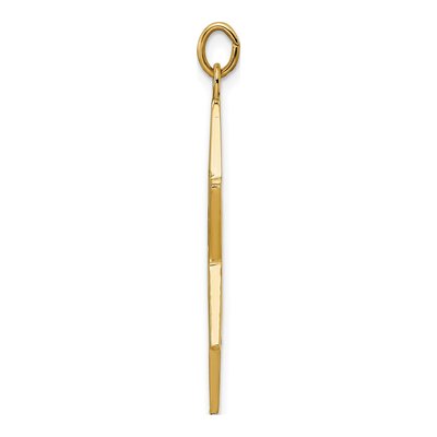 14K Yellow Gold Star of David Pendant – view 3