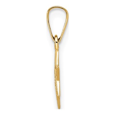14K Yellow Gold Star of David Pendant – view 3