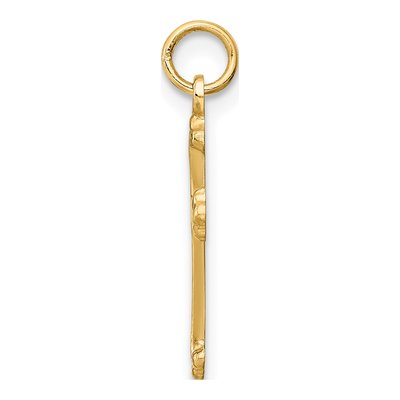 14K Yellow Gold Cross Pendant – view 3
