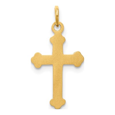 14K Yellow Gold Cross Pendant – view 5