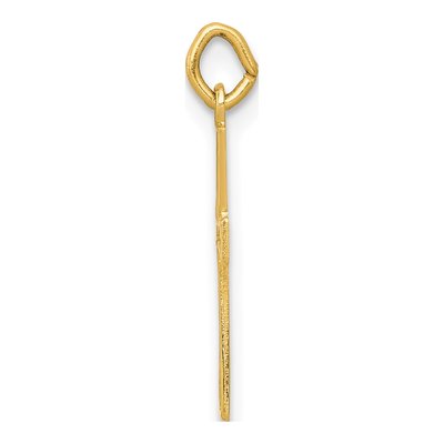 14K Yellow Gold Cross Pendant – view 3