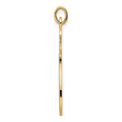 14K Yellow Gold Chai Symbol Pendant – view 3