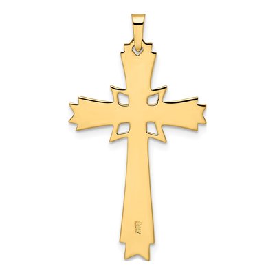 14K Yellow Gold Cross Pendant – view 5