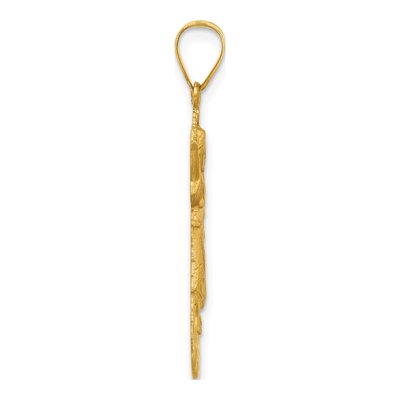 14K Yellow Gold Divine Child Jesus Pendant – view 3