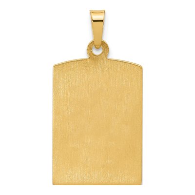 14K Yellow Gold Our of Guadalupe Pendant – view 4