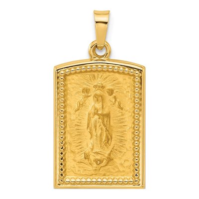 14K Yellow Gold Our of Guadalupe Pendant