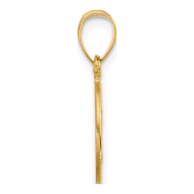 14K Yellow Gold St Joseph Medal Pendant – view 3