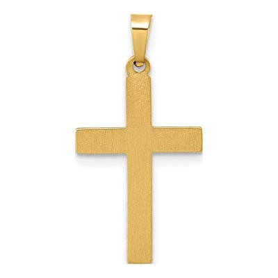 14K Yellow Gold Latin Cross Pendant – view 4