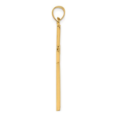14K Yellow Gold Latin Cross Pendant – view 3