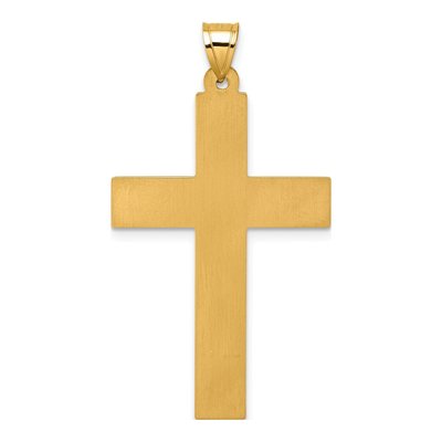 14K Yellow Gold Latin Cross Pendant – view 4