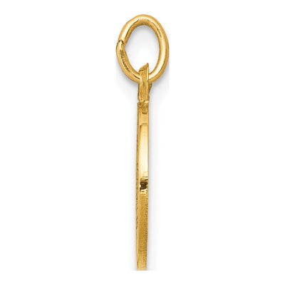 14K Yellow Gold Holy Trinity Medal Pendant – view 3
