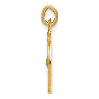 14K Yellow Gold Holy Spirit Medal Pendant – view 3