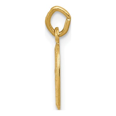 14K Yellow Gold Saint Christopher Medal Charm – view 3