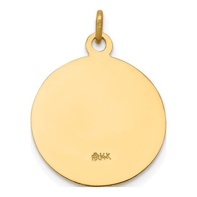 14K Yellow Gold Saint Gerard Medal Charm – view 5