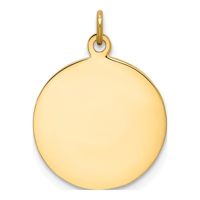 14K Yellow Gold Saint Peter Medal Pendant – view 5