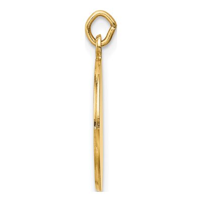 14K Yellow Gold Saint Roch Medal Charm – view 3