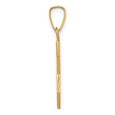 14K Yellow Gold Star of David Pendant – view 3