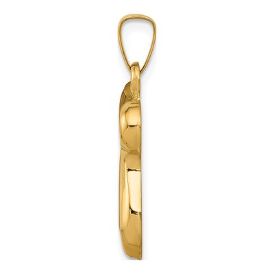14K Yellow Gold Chai Pendant – view 3