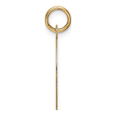 14K Yellow Gold Mizpah Coin Charm – view 3