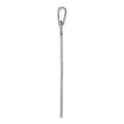 14K White Gold Cross Pendant – view 3