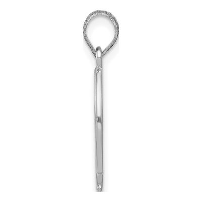 14K White Gold Ichthus Fish Pendant – view 3