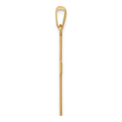 14K Yellow Gold Cross Pendant – view 3