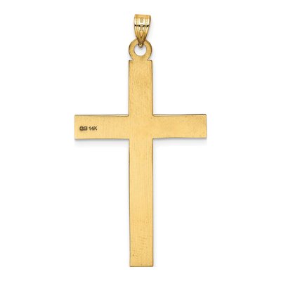 14K Yellow Gold Cross Pendant – view 5