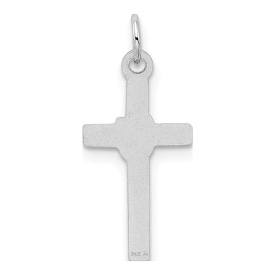 14K White Gold Cross Pendant – view 5