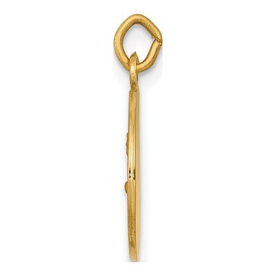 14K Yellow Gold Saint John Medal Round Charm – view 3