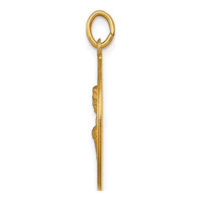 14K Yellow Gold Saint John Medal Pendant – view 3
