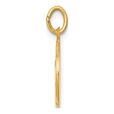 14K Yellow Gold Saint Matthew Medal Charm – view 3