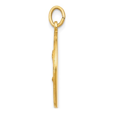 14K Yellow Gold Saint Matthew Medal Pendant – view 3