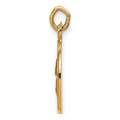 14K Yellow Gold Saint Paul Medal Pendant – view 3
