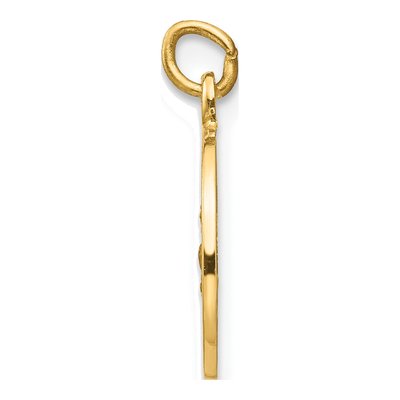 14K Yellow Gold Saint Roch Medal Pendant – view 3