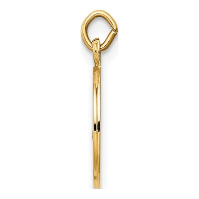 14K Yellow Gold Caridad Del Cobre Medal Charm – view 3