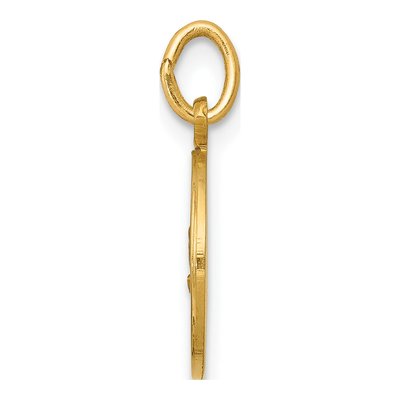 14K Yellow Gold Our of Fatima Medal Charm – view 4
