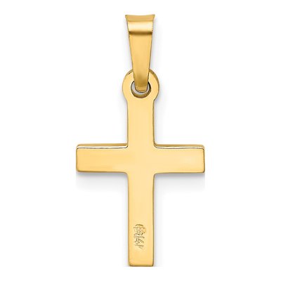 14K Yellow Gold Cross Pendant – view 5