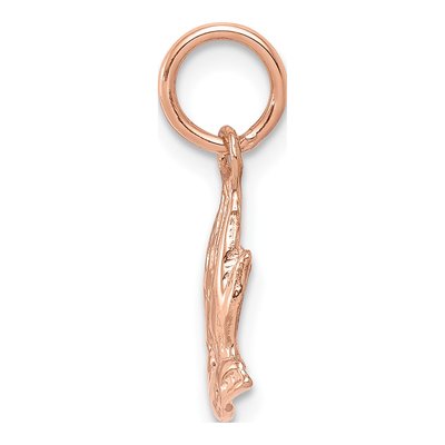 14K Rose Gold Praying Hands Pendant – view 3