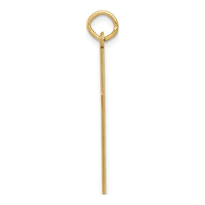 14K Yellow Gold Laser-Cut Cross Pendant – view 3