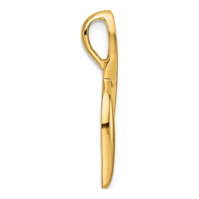 14K Yellow Gold Diamond Slide Slide Mounting – view 3