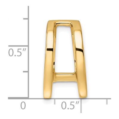 14K Yellow Gold Holds Pendant Mounting – view 5