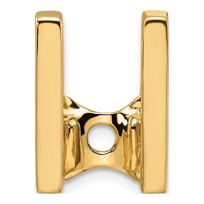 14K Yellow Gold Slide for Pendant Mounting