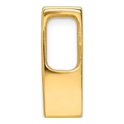 14K Yellow Gold Slide for Pendant Mounting – view 3